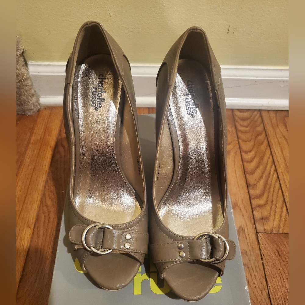 Charlotte Russe Brand New Taupe Shoes